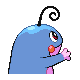 Imagen posterior de Politoed variocolor hembra en Pokémon Diamante y Pokémon Perla