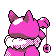 Imagen posterior de Hypno variocolor en Pokémon Cristal