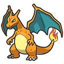 Icono de Charizard en Pokémon HOME