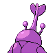 Imagen posterior de Heracross variocolor hembra en Pokémon Oro HeartGold y Pokémon Plata SoulSilver