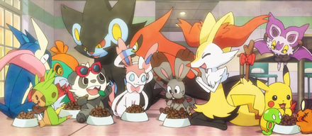 Archivo:EP912 Pokémon de Ash y sus amigos comiendo.png