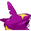 Imagen posterior de Sharpedo variocolor en Pokémon Esmeralda