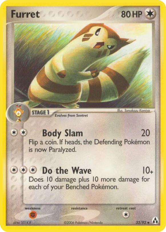 Furret (Legend Maker TCG) WikiDex, la enciclopedia Pokémon