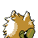Imagen posterior de Primeape variocolor en Pokémon Cristal