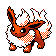 Imagen de Flareon en Pokémon Plata