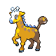 Imagen de Girafarig variocolor hembra en Pokémon Platino