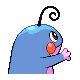 Imagen posterior de Politoed variocolor macho en Pokémon Diamante y Pokémon Perla