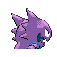 Imagen posterior de Haunter variocolor en Pokémon Rojo Fuego y Pokémon Verde Hoja