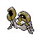 Imagen de Krabby variocolor en Pokémon Plata