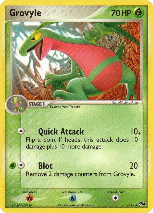 ジュプトル デルタスペック プロモ Grovyle promotioncard Grovyle δ (Crystal Guardians TCG) - WikiDex, la enciclopedia Pokémon