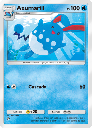 Azumarill (Luz Triunfal TCG Pocket) - WikiDex, la enciclopedia Pokémon