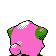 Imagen posterior de Cleffa variocolor en Pokémon Cristal