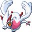 Imagen de Lugia variocolor en Pokémon Rojo Fuego y Verde Hoja