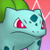 Archivo:Cara enfadada de Bulbasaur 3DS.png