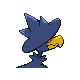 Imagen posterior de Murkrow hembra en Pokémon Diamante y Pokémon Perla