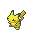 Icono animado de Pikachu en la tercera, cuarta y quinta generación