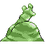 Imagen posterior de Muk variocolor en Pokémon Esmeralda