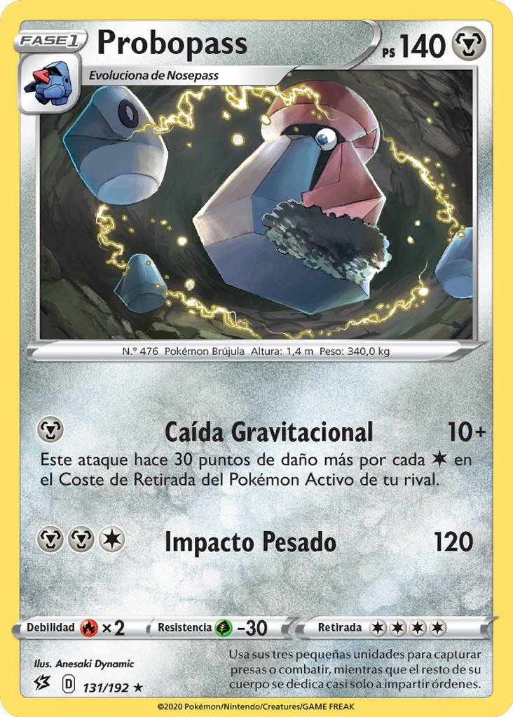 Probopass (Choque Rebelde TCG) - WikiDex, la enciclopedia Pokémon