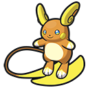 Icono de Raichu de Alola en Pokémon HOME