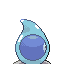 Imagen posterior de Castform lluvia en Pokémon Rojo Fuego y Pokémon Verde Hoja