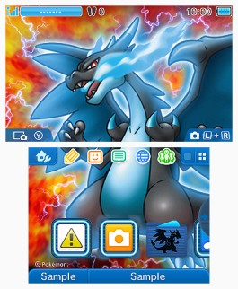 Archivo:Tema 3DS Pokémon Mega-Charizard X.png