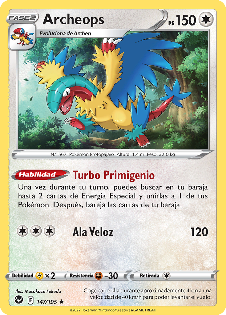Archeops Tempestad Plateada TCG WikiDex La Enciclopedia Pok mon