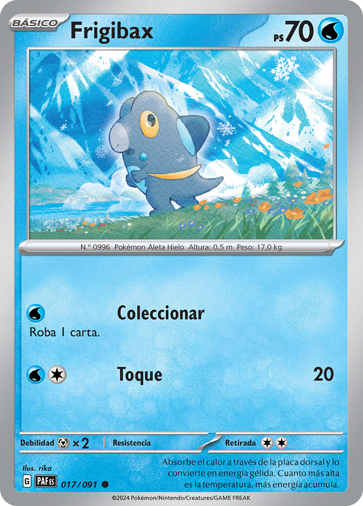 Frigibax – 208/193 – Illustration Rare – Español – HunterCard TCG