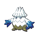 Imagen de Snover variocolor hembra en Pokémon Diamante y Pokémon Perla