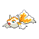 Imagen de Goldeen variocolor hembra en Pokémon Oro HeartGold y Pokémon Plata SoulSilver