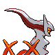 Imagen posterior de Arceus en la cuarta generación