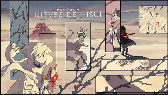 Archivo:Póster Pokémon Nieves de Hisui.png