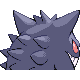 Imagen posterior de Gengar variocolor en Pokémon Diamante y Pokémon Perla
