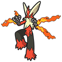Icono de Blaziken en Pokémon HOME
