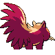 Imagen posterior de Stunky variocolor en Pokémon Oro HeartGold y Pokémon Plata SoulSilver