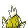 Imagen posterior de Magikarp variocolor en Pokémon Cristal