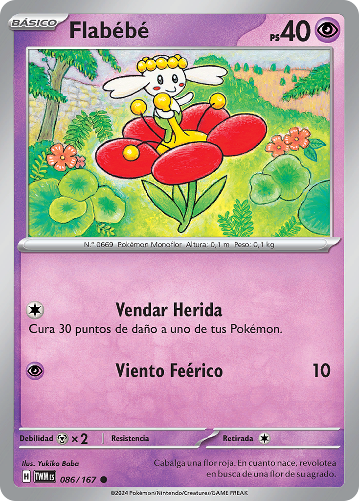 Flabébé (Mascarada Crepuscular TCG) - WikiDex, la enciclopedia Pokémon