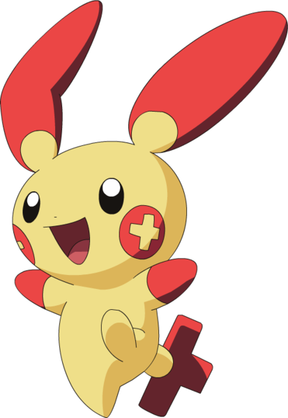 Archivo:Plusle (anime RZ).png