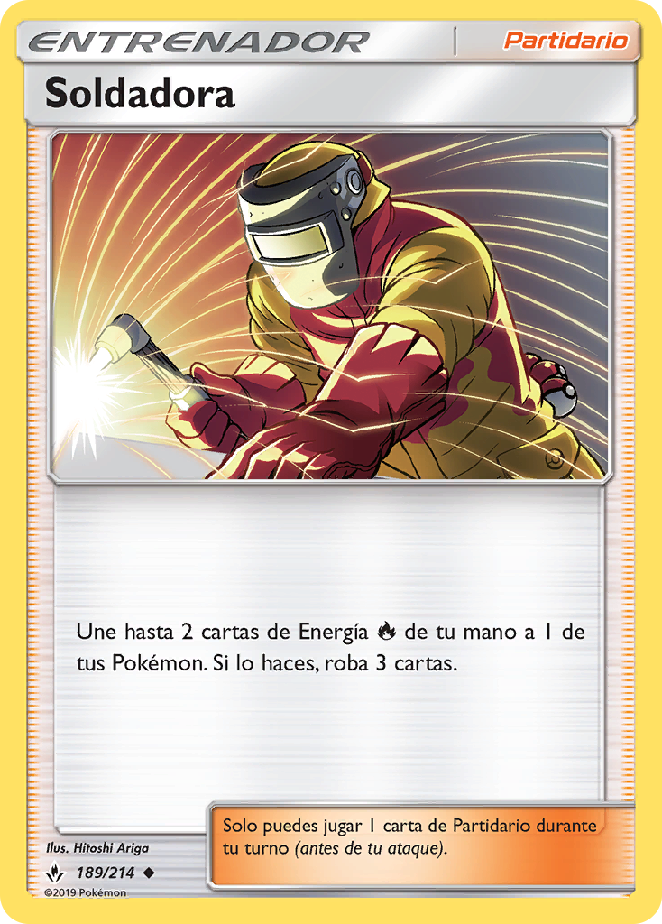ポケモンカード Welder サポーター Soldadora (TCG) - WikiDex, la enciclopedia Pokémon