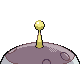 Imagen posterior de Magnezone variocolor en Pokémon Oro HeartGold y Pokémon Plata SoulSilver