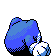Imagen posterior de Poliwhirl variocolor en Pokémon Cristal
