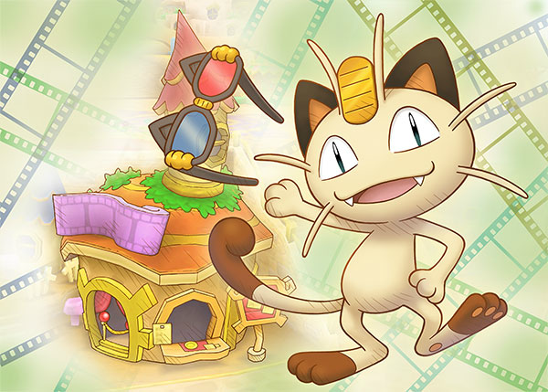 Archivo:Teatro Meowth Pokémon Mundo Megamisterioso.png