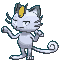 Imagen de Meowth de Alola en Pokémon Sol, Pokémon Luna, Pokémon Ultrasol y Pokémon Ultraluna
