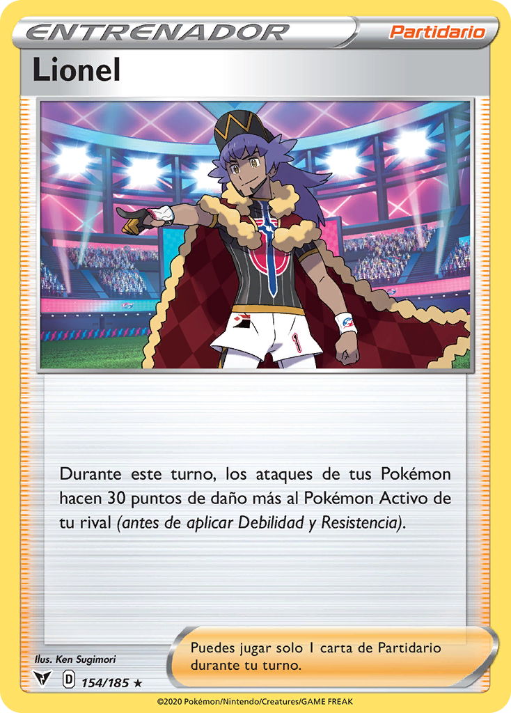 Lionel (TCG) - WikiDex, la enciclopedia Pokémon