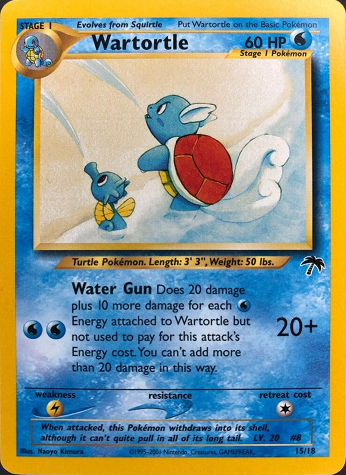 Wartortle Southern Islands Tcg Wikidex La Enciclopedia Pokémon