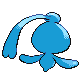 Imagen posterior de Phione en Pokémon Diamante y Pokémon Perla