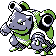 Imagen de Blastoise variocolor en Pokémon Oro