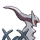 Imagen posterior de Arceus en la cuarta generación