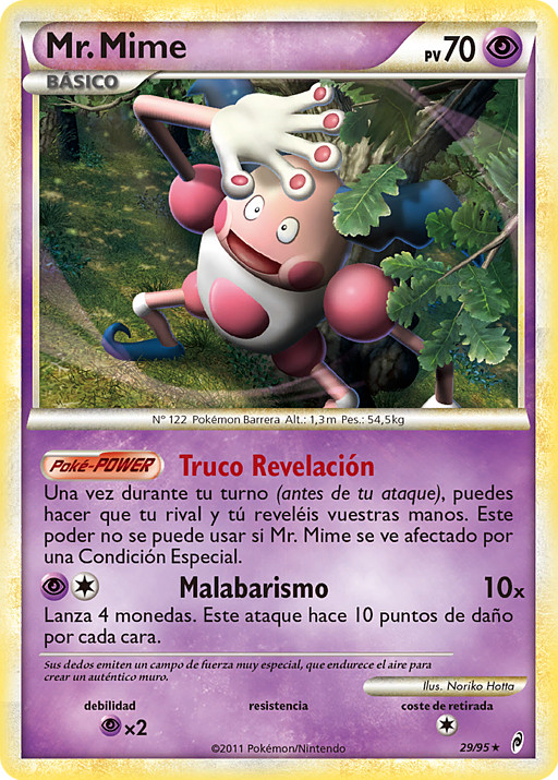 Mr. Mime (Llamada de las Leyendas TCG) - WikiDex, la 