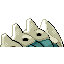 Imagen posterior de Lairon variocolor en Pokémon Rojo Fuego y Pokémon Verde Hoja