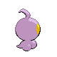 Imagen posterior de Castform normal variocolor en Pokémon Platino